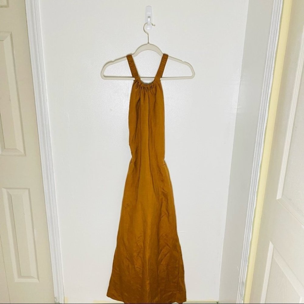 Bardot Grecian Amara Halter Midi Dress (10) - Picture 3 of 14
